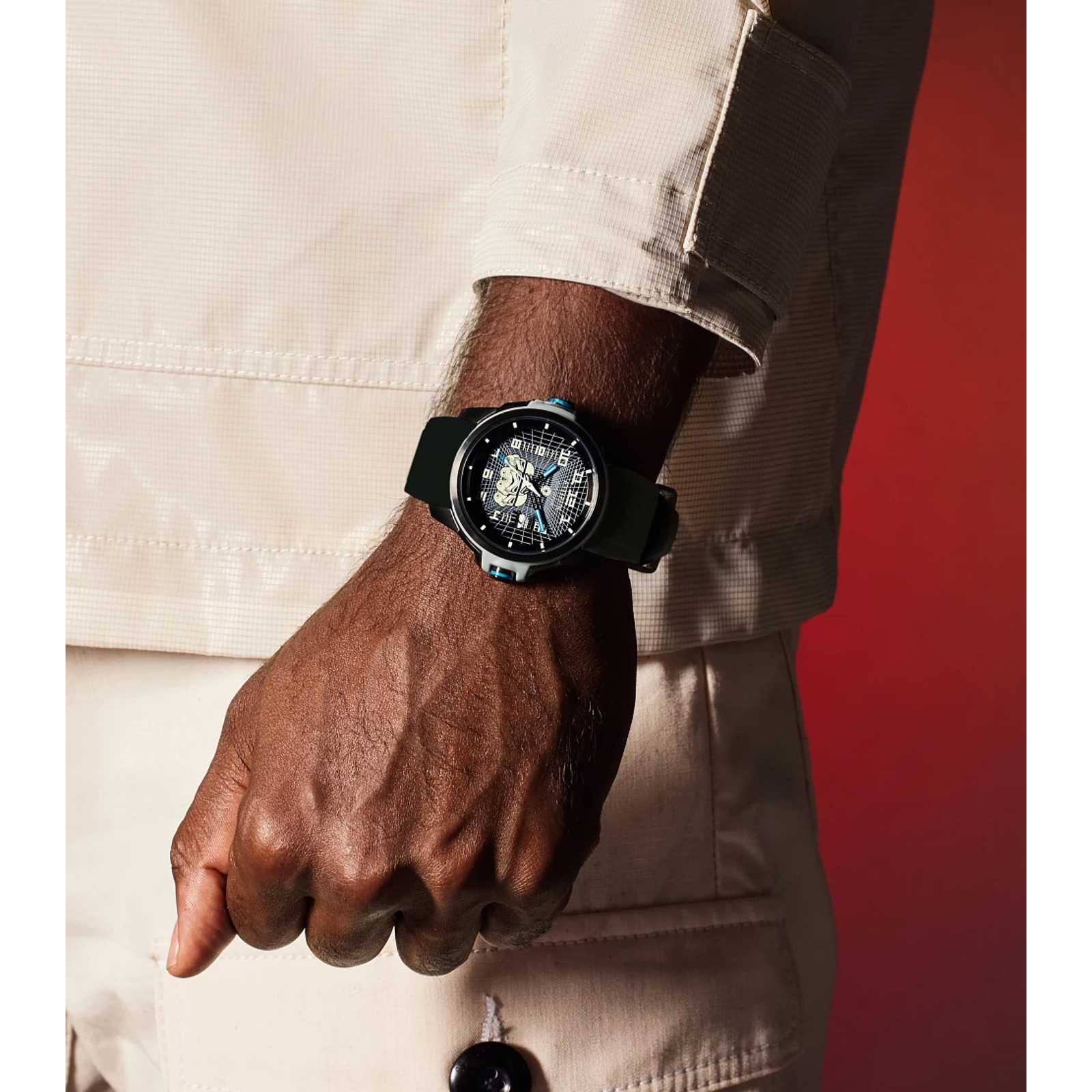 Reloj Citizen Imperial Trooper negro edición especial Star Wars para caballero AW1659-00W | Elegancia Relojeria